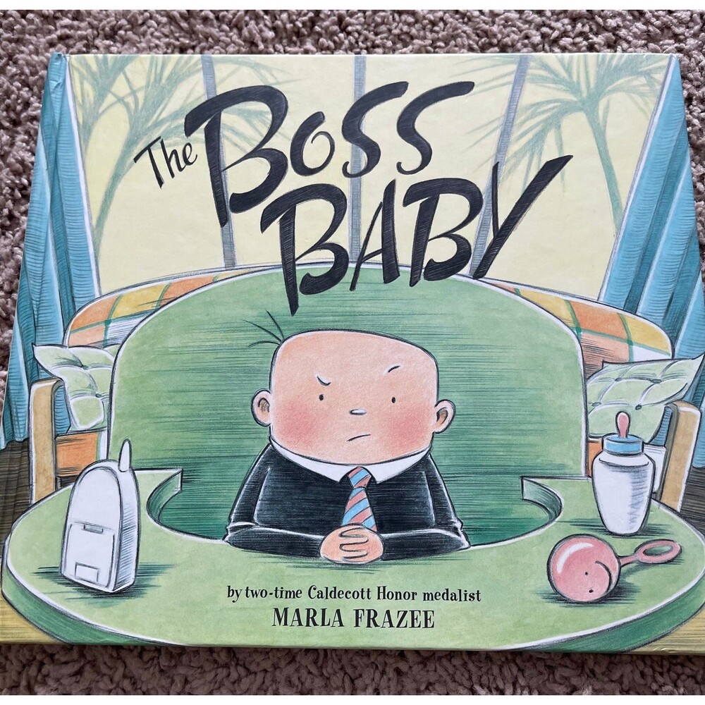 The Boss Baby by Marla Frazee Hardcover Book